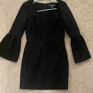 French Connection • Black Dress • Puff End Sleeves